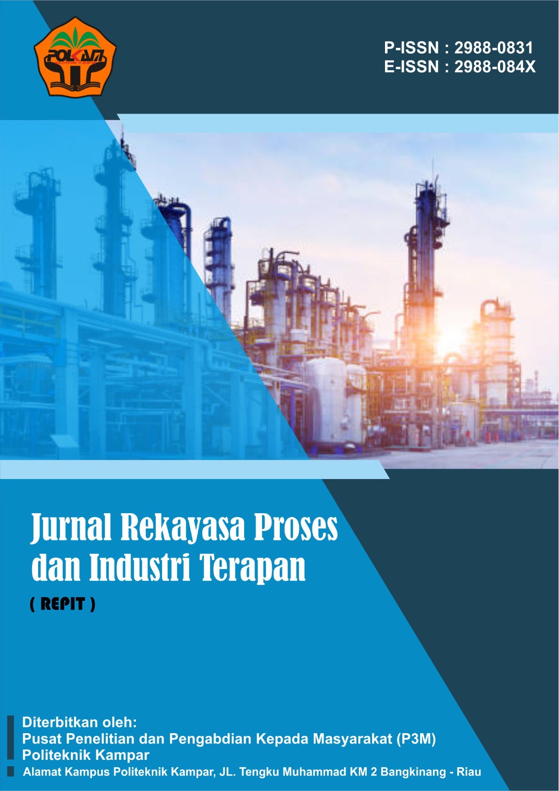					View Vol. 4 No. 1 (2026): Februari: Jurnal Rekayasa Proses dan Industri Terapan ( REPIT )
				